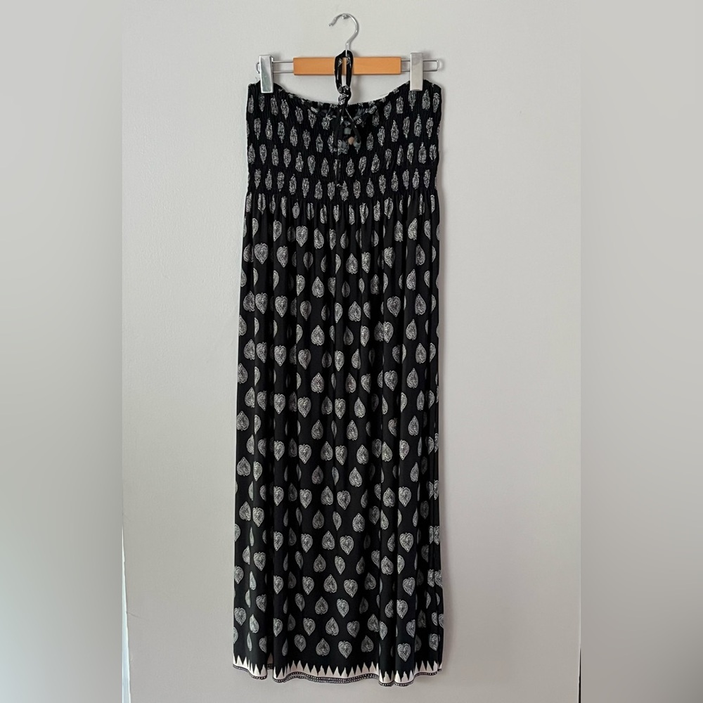 Women’s Lilly Morgan Strapless Dress With Elasticized Bodice Top Flowy Skirt